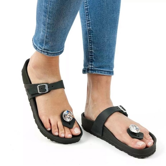 diamond birkenstocks